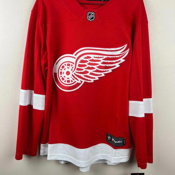 Detroit Red Wings Fanatics Breakaway Blank Home Jersey Size S Men’s NHL Red - Picture 1 of 8